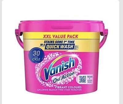 Vanish 衣料用漂白剤・シミ抜きパウダー　2.4kg　色落ち防止・消臭