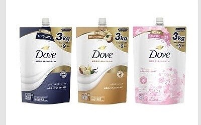 Dove　ボディウォッシュ　プレミアム/シアバター＆バニラ/サクラ　3,000g