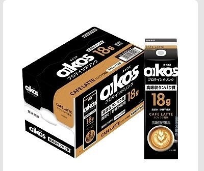 ダノン　オイコス　プロテインドリンク　カフェラテ　240ml✕12個