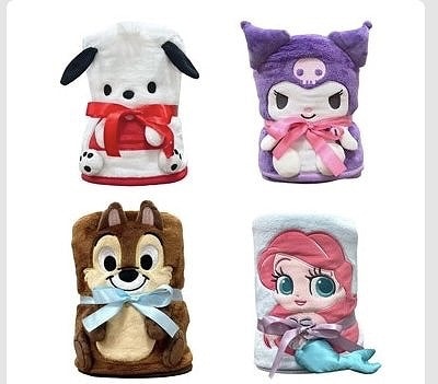 興和　キャラクターハーフブランケット　100cm×140cm