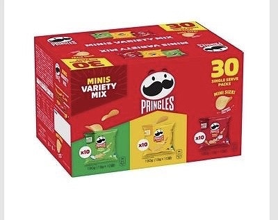 プリングルズ ミニチップス バラエティミックス570g(19g×30袋)