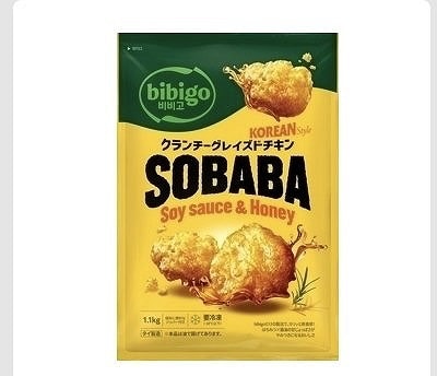 CJ bibigo クランチ―グレイズドチキン 1.1kg