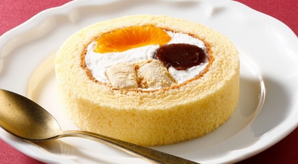 【関東エリア】Uchi Café×JAL クリームあんみつ風 プレミアムロールケーキ