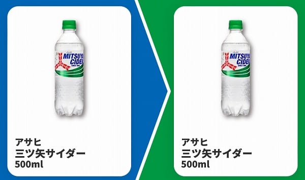 アサヒ三ツ矢サイダー500ml