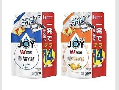 JOY W除菌/W除菌オレンジ　詰替え　1,810ml　手洗い用食器洗剤