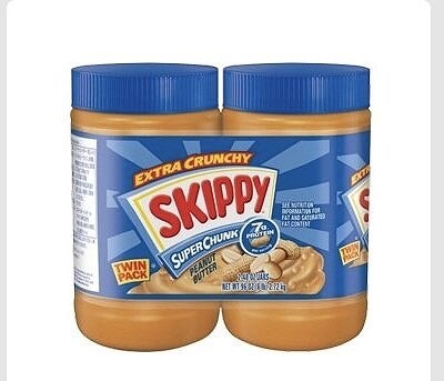 スキッピー　ピーナッツバター　チャンク　1.36kg×2個