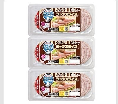 日本ハム　シャウスライス　250g×3パック
