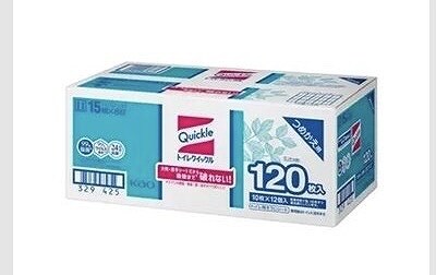 花王　トイレクイックル　120枚入