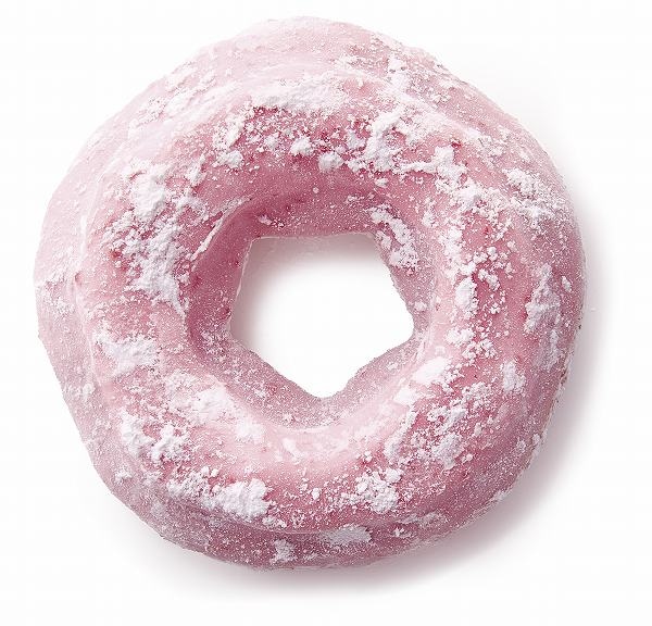 桜もちっとドーナツ 春めくいちごホイップだいふく風