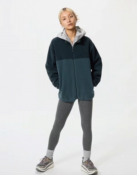 極暖ヒートテックコットンレギンス/10分丈