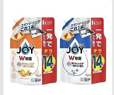 JOY W除菌/W除菌オレンジ 詰替え 1,810ml 手洗い用食器洗剤