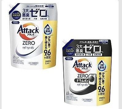 Attack ZERO 濃縮洗濯洗剤/ドラム式用 2,900g 290回分