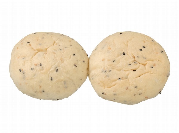 7P 2種のごまとチーズクリームのパン