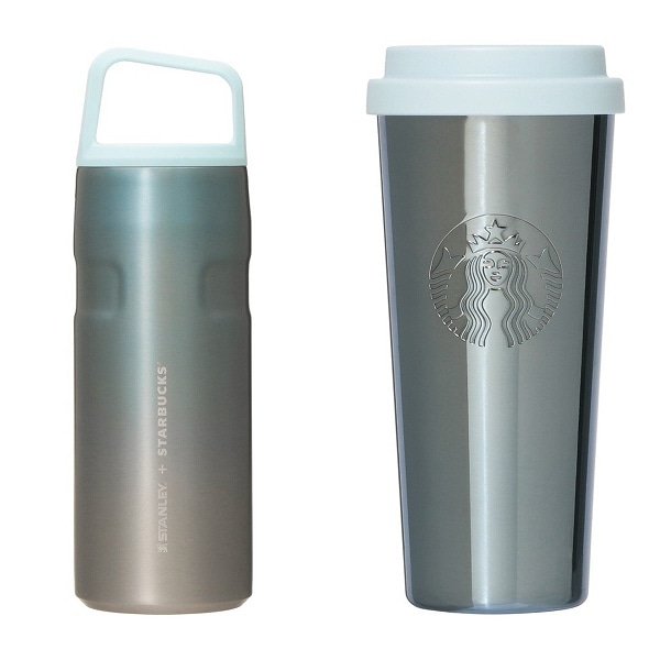 ステンレスボトルSTANLEYエアロライトアイスブルーグラデーション473ml/ステンレスボトルメタリックブルー591ml