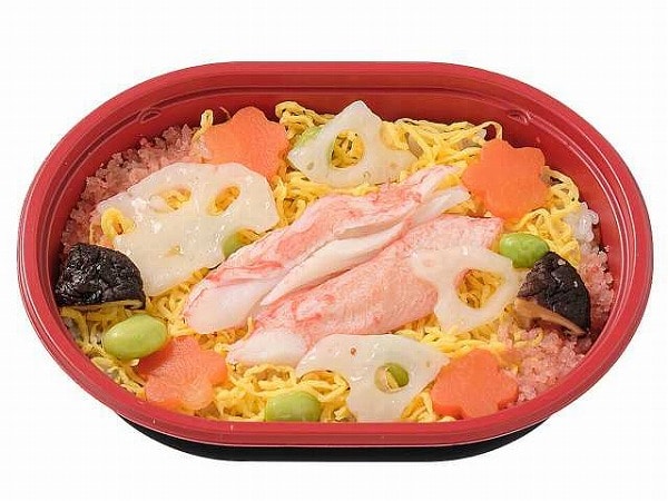 春の彩りちらし寿司