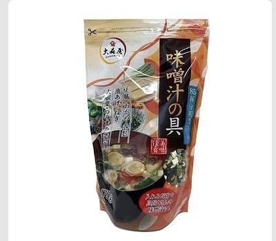 大森屋 味噌汁の具 175g