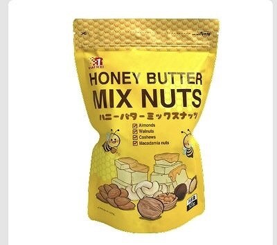 楽一フーズ ハニーバターミックスナッツ 500g