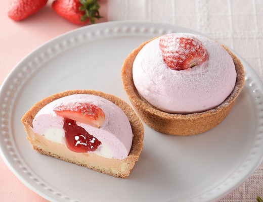 Uchi Café×ICHIBIKO いちごのフロマージュタルト