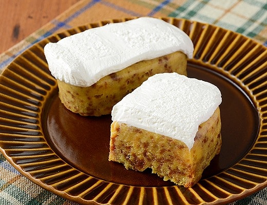 しっとりむぎゅっ！バナナケーキ