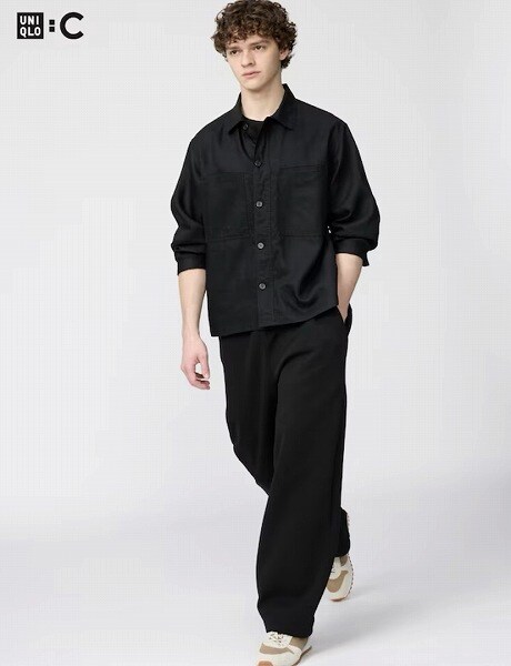 スウェットワイドパンツ