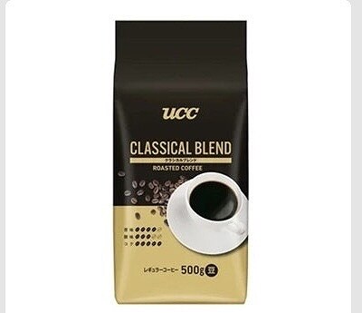 UCC　クラシカルブレンド豆　500g