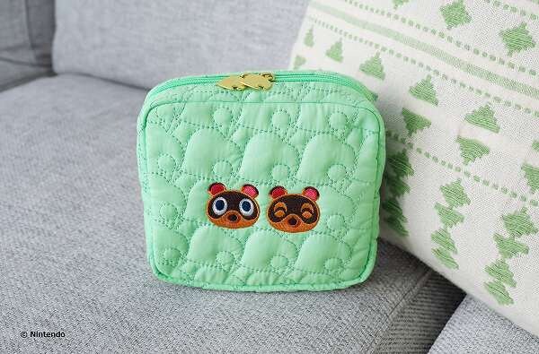 『あつまれ どうぶつの森 持ち歩きに便利な葉っぱ柄キルティングデイリーポーチBOOK』