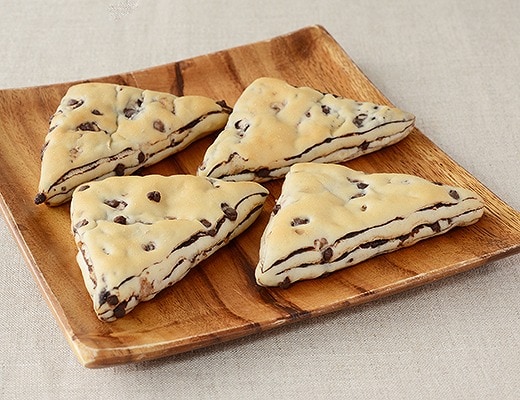 もっちりとした三角チョコパン　4個入