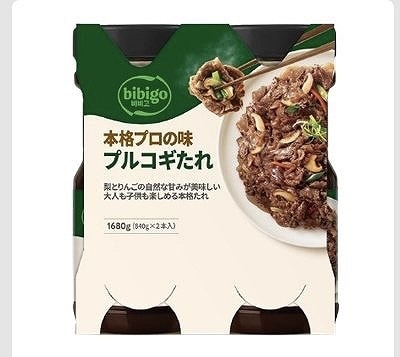 CL　FOODS　JAPAN　プルコギ　韓国風焼肉のたれ　840g×2本