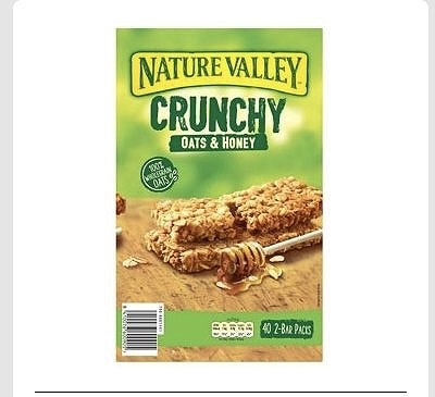 ジェネラルミルズ ネイチャーバレー オーツ＆ハニー グラノーラバー42g×40枚