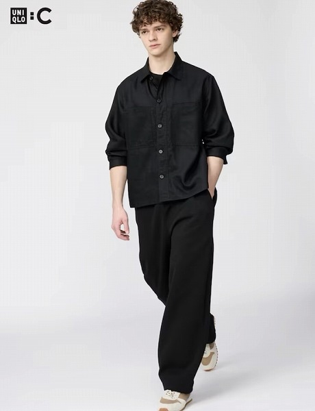 スウェットワイドパンツ