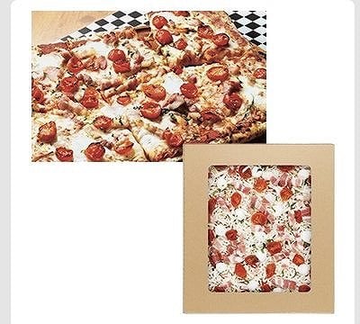 四角ピザ パンチェッタ&モッツァレラ