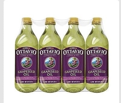 オッタビオ　グレープシードオイル　920g×4本