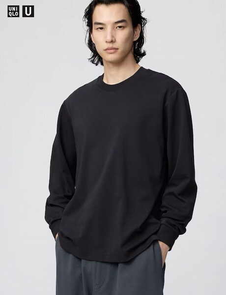 エアリズムコットンクルーネックTシャツ