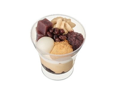きなことあんこの和パフェ