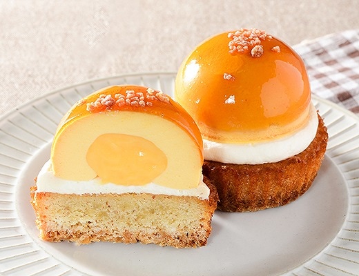 カスタードプリンケーキ