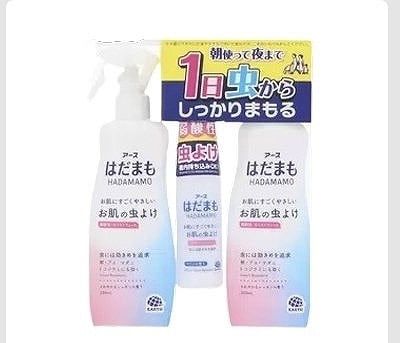 アース　はだまも　ミスト　虫よけスプレー　200ml×2本+60ml×1本