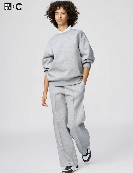 スウェットストレートパンツ