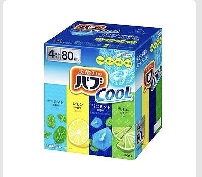 バブ　薬用入浴剤　クールタイプ　80錠（4種類×20錠）