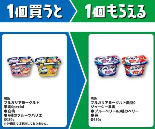 明治　ブルガリアヨーグルト　果実Special/白桃/6種のフルーツバリエ　各180g