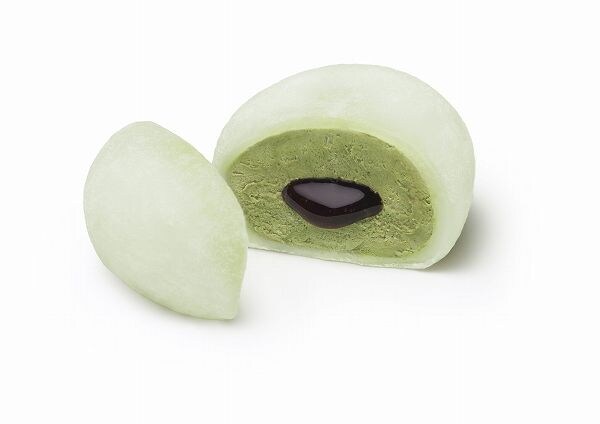 アイスドルチェ 抹茶クリームのアイスわらび餅 ~黒蜜(くろみつ)ソース入り~