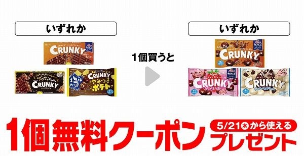 ロッテ​ クランキー/ザクザクやみつきクランキー/クランキー ポップジョイ やみつきポテト