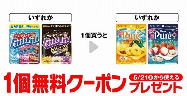 カンロ カンデミーナグミ スーパーベスト/Wインパクト 