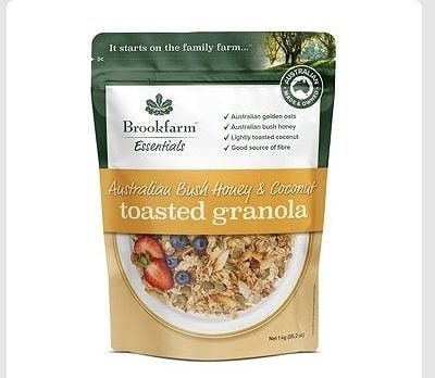 Brookfarm　ブッシュハニー＆ココナッツ　グラノーラ　1kg