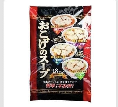カネスコーポレーション　おこげのスープ　18食