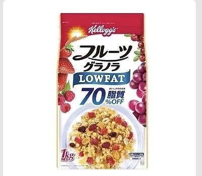 Kellogg`sフルーツグラノラ ローファット 1kg