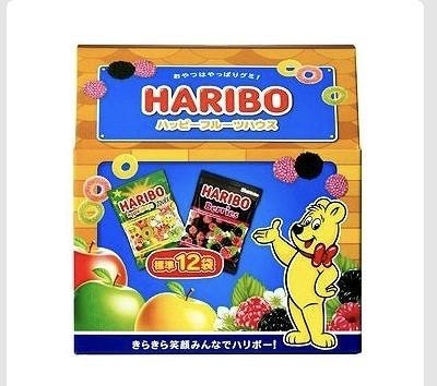 ハリボー　ハッピーフルーツハウス　960g