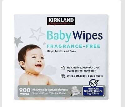 KIRKLAND SIGNATURE 大判厚手　おしりふき　900枚入（100枚×9個）
