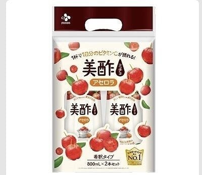 CJ　美酢　アセロラ　800ml×2本