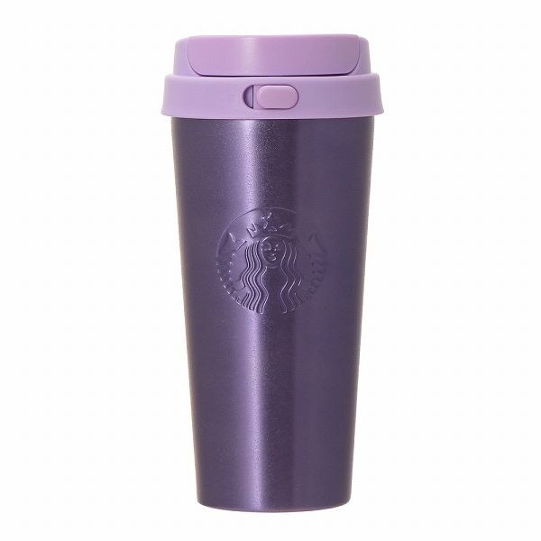 ステンレスTOGOボトルグリッターパープル473ml