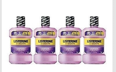 リステリン　トータルケア　PLUS　7つの効果　1L×4本セット